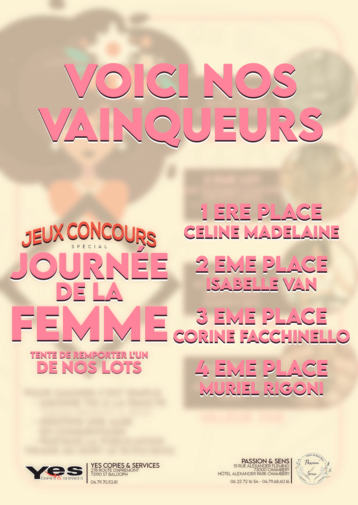 A6 jeux concours resultat